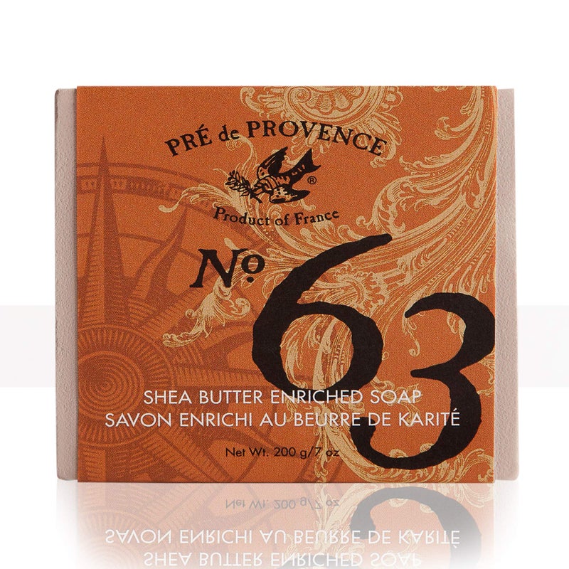 Pre de Provence No.63 Men's Collection, Soap Cube - Image 1