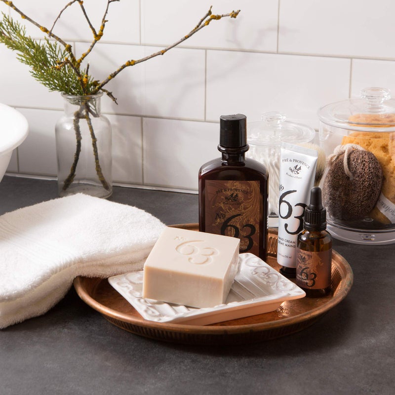 Pre de Provence No.63 Men's Collection, Soap Cube - Image 3