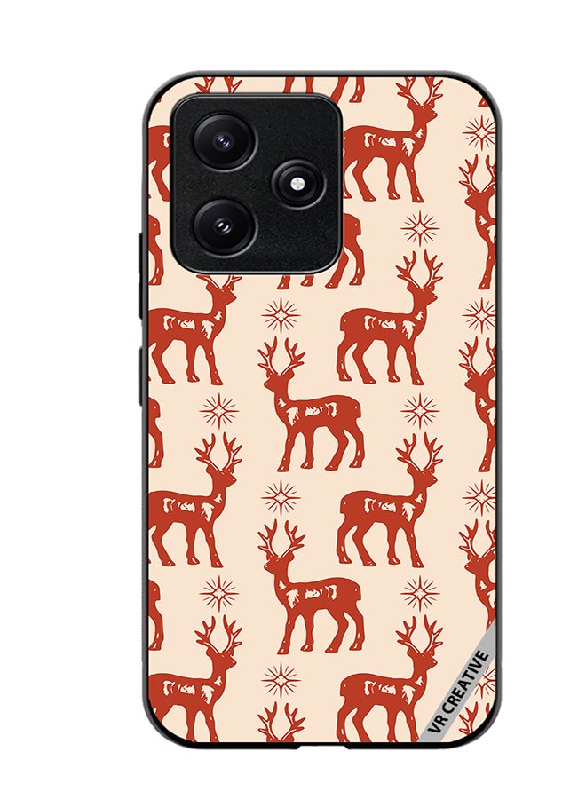 VR CREATIVE Protective Case Cover For Xiaomi Poco M6 Pro 5G Mix Pattern Design Multicolour - Image 1