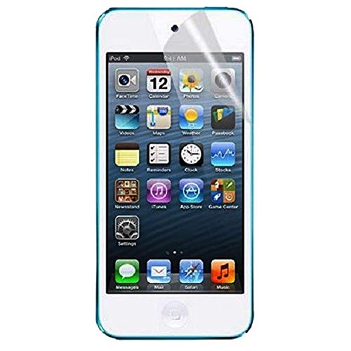 ULAK حافظة ULAK متوافقة مع iPod Touch 7/6/5 شفافة مع 2 واقي شاشة، [مضادة للاصفرار] غلاف خلفي رقيق وناعم من TPU لحماية iTouch الجيل 5/6/7، شفاف - Image 4