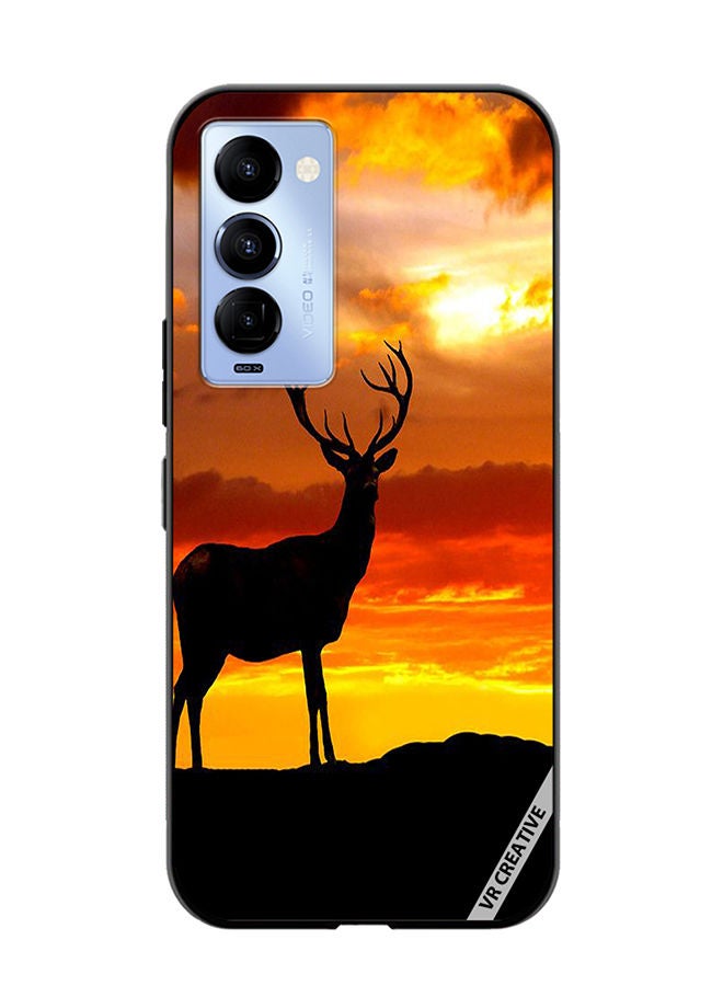 VR CREATIVE Protective Case Cover For Tecno Camon 18/18 P Forest Beauty Design Multicolour - Image 1