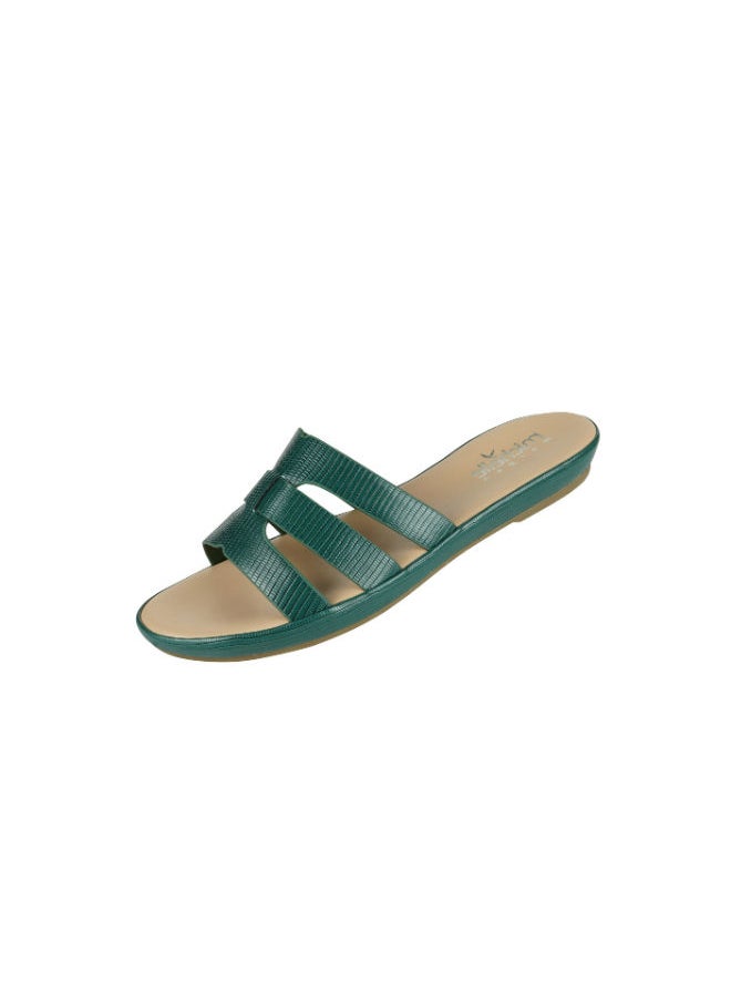 Michelle Morgan Michelle Morgan Ladies Low Flat Round 114RC679 Green  - Image 3