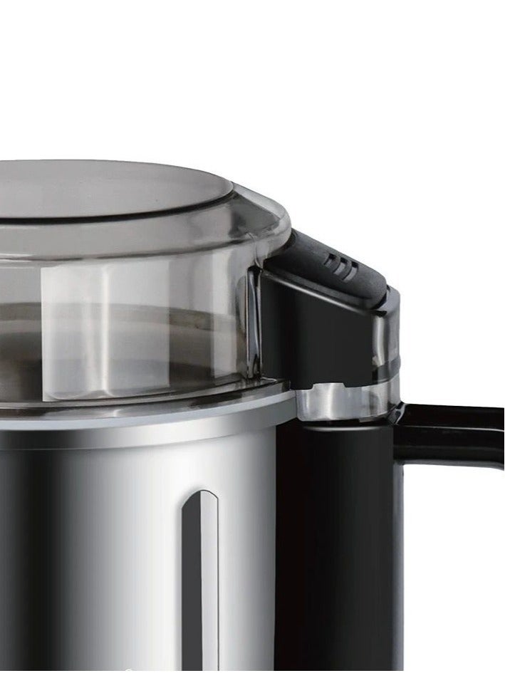 Haley مطحنة قهوة كهربائية متعددة الأغراض - منتج مطبخ ممتاز - ستانلس ستيل - أداة طحن ميل للبذور والتوابل والأعشاب والمكسرات والفاصوليا - Image 3