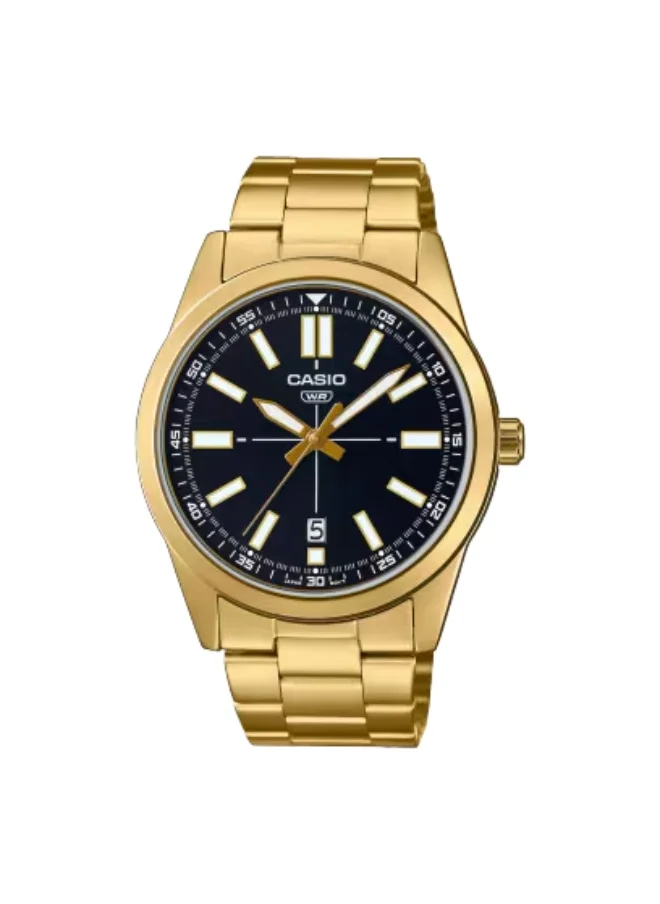 CASIO Men's Stainless Steel Analog Watch MTP-VD02G-1EUDF - 41 mm