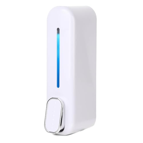 Bathoyum ABS 400Ml Handwash Soap Shampoo Liquid Soap Dispenser for Bathroom Kitchen (White, 1) - Image 1