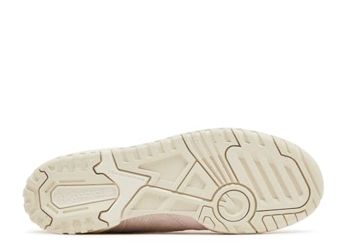 New Balance 550 Women's Shoes, Linen/Pink Granite/Sea Salt, Size 8.5 - Image 4