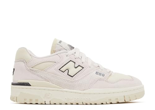 New Balance 550 Women's Shoes, Linen/Pink Granite/Sea Salt, Size 8.5 - Image 1
