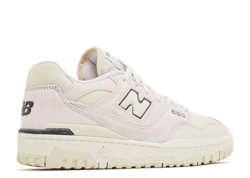 New Balance 550 Women's Shoes, Linen/Pink Granite/Sea Salt, Size 8.5 - Image 3