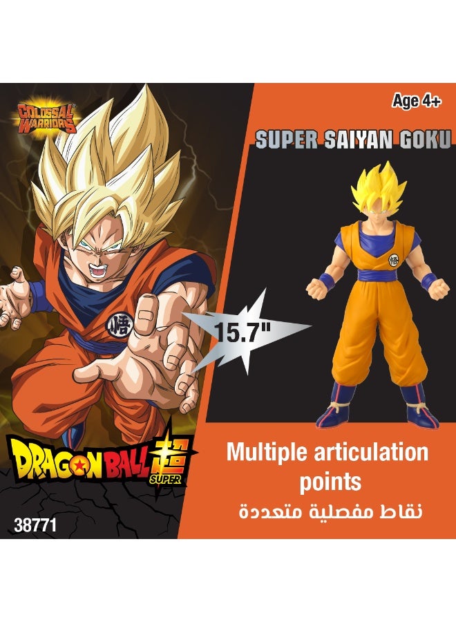 Bandai Dragon Ball Mega Jumbo Super Saiyan Goku 13-Inches | Collectible Action Figure | Display Figure | Perfect Gift for Collectors, Manga & Anime Lovers! - Image 2