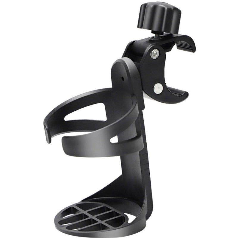 Universal Cup Holder For Wheelchair Walker Stroller And Bike With Adjustable Clamp - Image 2