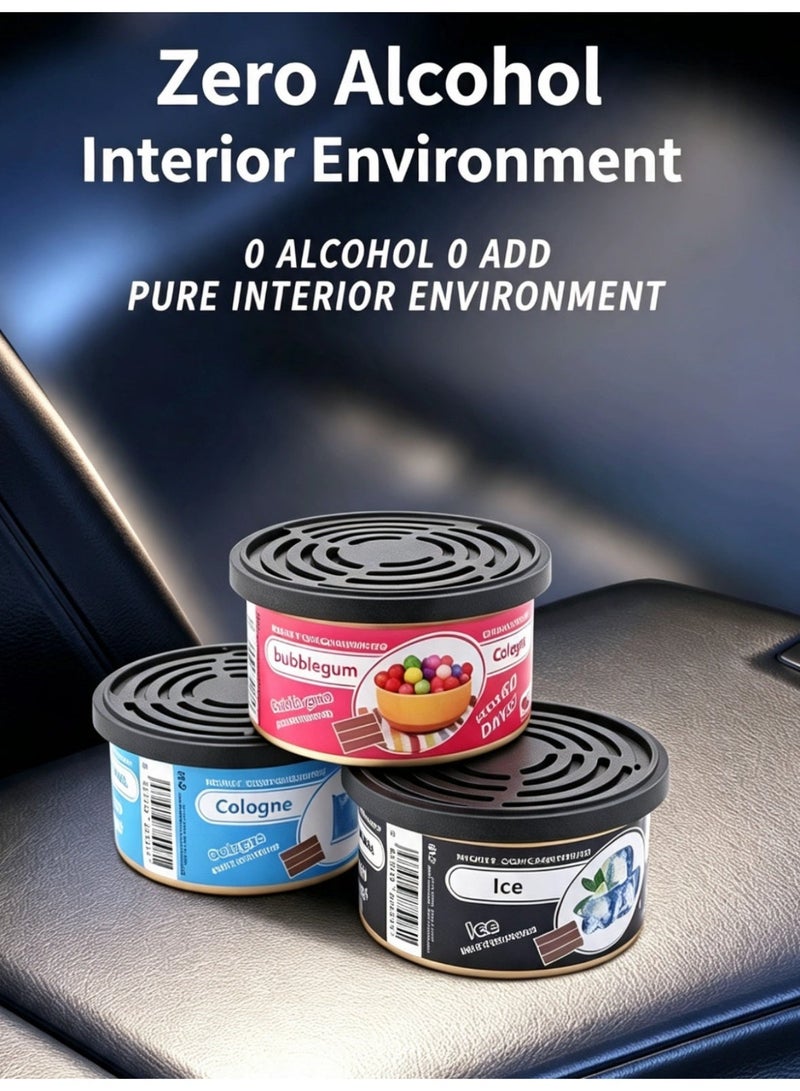 Solid Car Air Freshener 60 Days Long Lasting Car Perfume Odor Remover for Car Home, Various Fragrances - Image 5
