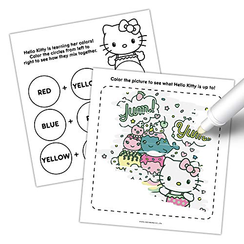 Bendon Hello Kitty 20-Page Imagine Ink with Mess Free Marker 49146 - Image 2