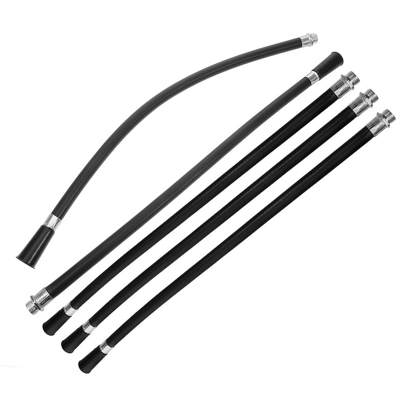 5pcs Spray Hose Black Accessories Washer Dry Chemical Extinguisher Tube Cup Water Spray Parts - Image 4