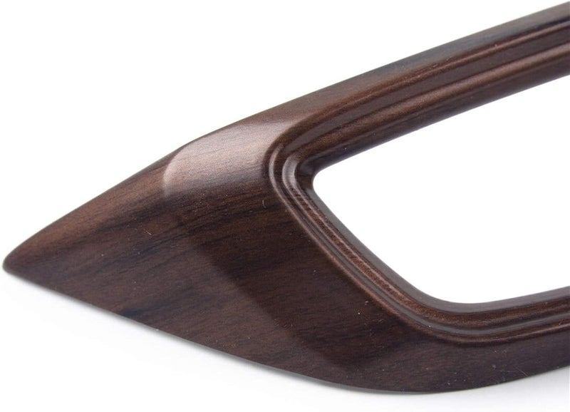 Yurefax ABS Peach Wood Grain Air Vent Outlet Trim for CR-V 2017-2018 - Image 3