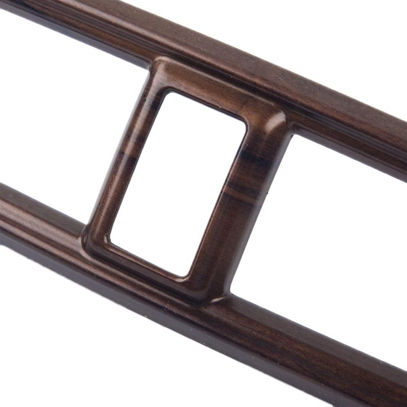 Yurefax ABS Peach Wood Grain Air Vent Outlet Trim for CR-V 2017-2018 - Image 4