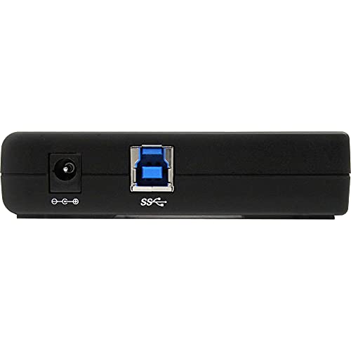 StarTech.com 4-Port USB 3.0 SuperSpeed Hub with Power Adapter 5Gbps - Portable Multiport USB-A Dock IT Pro - USB Port Expansion Hub for PC/Mac - 4 Port Powered USB Hub for PC (ST4300USB3) - Image 3
