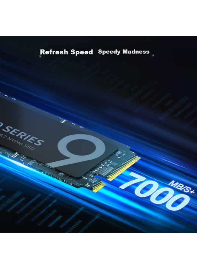 JD.com جي دي جينغزاو 512 جيجابايت 9 سلسلة SSD، واجهة M.2 (بروتوكول NVMe)، PCIe 4.0 رباعية القنوات، JZ-SSD512GB - Image 1