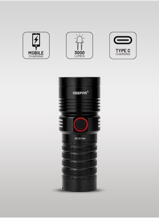 Waterproof LED Flashlight with Power Bank| Aluminum Housing with 25W High Power LED| 15 Hours Working Time with Power Reminder| Overcharge and Discharge Protection| Compact and Portable Design Perfect - pzsku/Z2FC01EC79DB28B4E3A91Z/45/1746218117/76276244-72c5-4762-af65-6f6142f40dd2