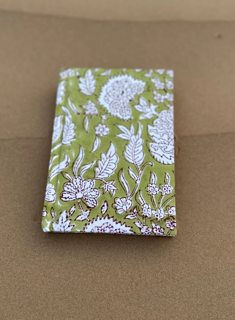 Tohfa Luxe Tohfa Luxe Gulaf Handmade Block Printed Diary