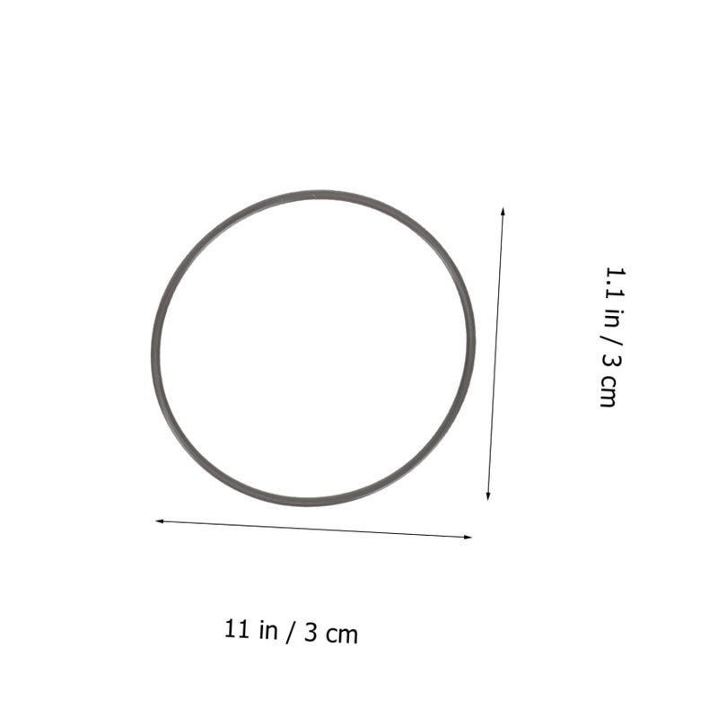 Oil Resistant Rubber Rings 200 Pcs for Outdoor Faucet Repair and Pressure Washer Gasket in Transparent Storage Box - Image 4