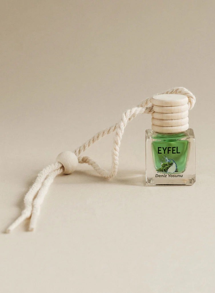 EYFEL Car Air Freshener Seaweed Scent 10ml – Long-Lasting Perfume Diffuser with Wooden Cap - Image 4