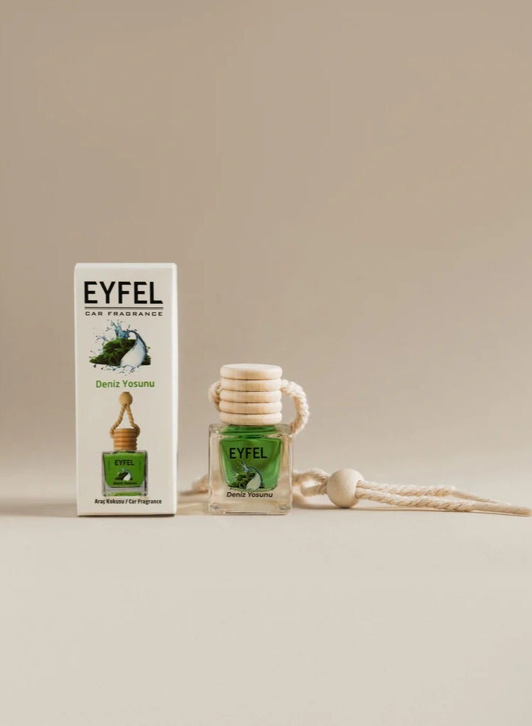EYFEL Car Air Freshener Seaweed Scent 10ml – Long-Lasting Perfume Diffuser with Wooden Cap - Image 5