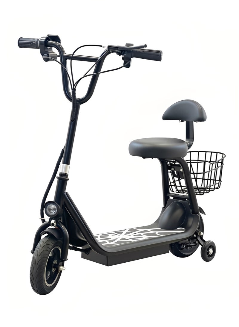 Mini Harley Kids Electric Scooter with Seat & LED Lights | 36V 250W Motor | 13Ah Battery | Comfortable Ride for Children | Safe & Stylish Design - Image 1