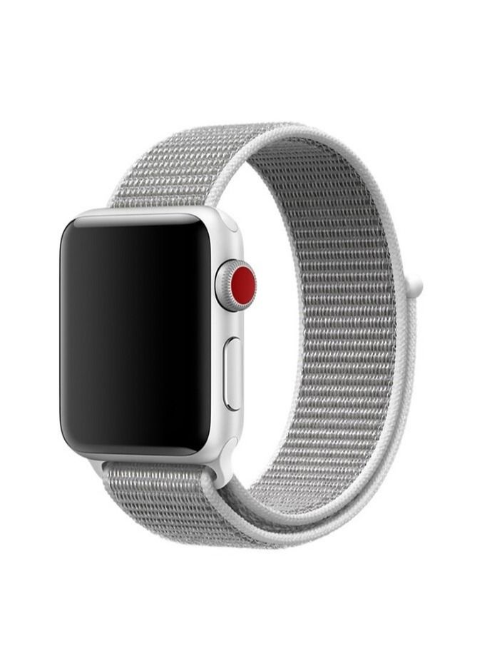 Nylon Sport Band for Apple Watch 45mm 44mm 40mm, Soft Replacement Strap for iWatch Series 7/6/ SE/ 5/4/3/2/69 - Image 1