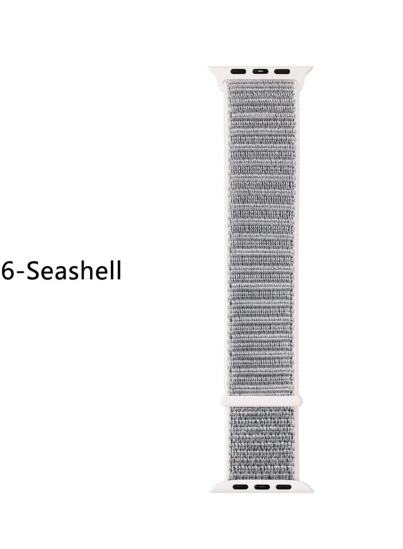 Nylon Sport Band for Apple Watch 45mm 44mm 40mm, Soft Replacement Strap for iWatch Series 7/6/ SE/ 5/4/3/2/69 - Image 2