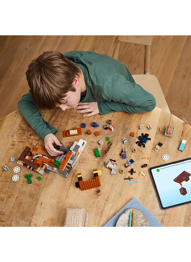 LEGO Minecraft The Badlands Mineshaft Video-Game Toy, Mining Exploration Set For Boys And Girls, Building-Brick Action And Adventure Playset, Birthday Gift For Kids Aged 8 Plus (538 Pieces) 21263  - Image 4