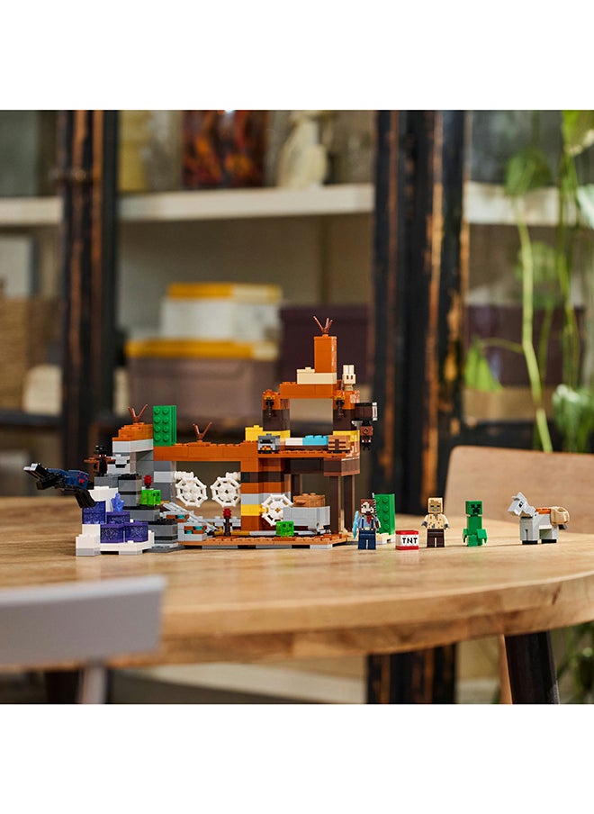 LEGO Minecraft The Badlands Mineshaft Video-Game Toy, Mining Exploration Set For Boys And Girls, Building-Brick Action And Adventure Playset, Birthday Gift For Kids Aged 8 Plus (538 Pieces) 21263  - Image 5