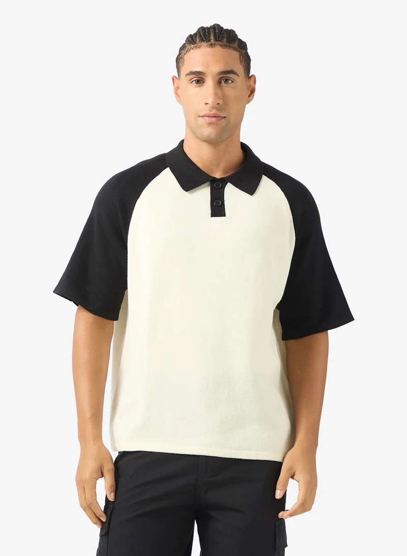 JACK & JONES Colour Block Regular Polo