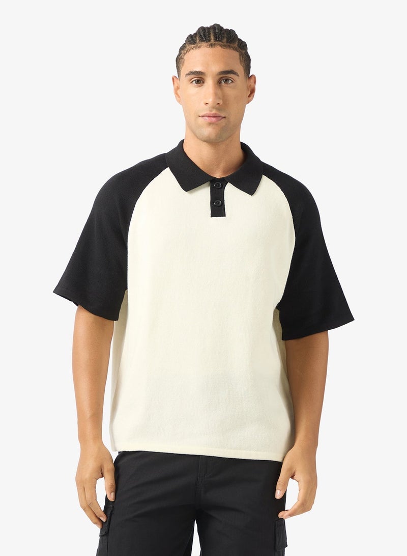 JACK & JONES Colour Block Regular Polo - Image 1