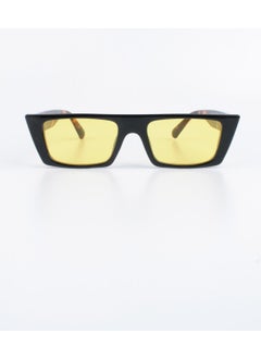 Silvio Monetti Women's Yellow UV 400 Protection Sunglasses 23SM6033R03  - Image 1