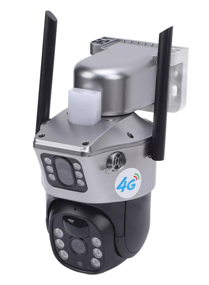 DIGI CORE 1080P Dual HD Lens Camera Outdoor Security Camera System For Home & Indoor-Outdoor IP Cameras With App (SIM Internet Working Only) Different Modes 360 Wireless Camera Built-In Microphone And Speaker Waterproof Camera Human Detection Solar Security Cameras Motion Detection 4G IP66 Waterproof Camera With 128GB SD Card True Color View - Image 4