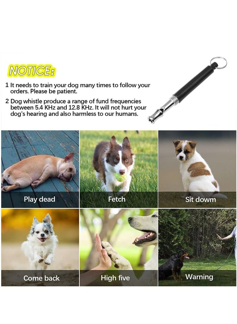 Generic Dog Whistle Ultrasonic Dog Training Whistles with Adjustable Frequencies Bark Control Devices for Dogs 2PCS  - Image 5
