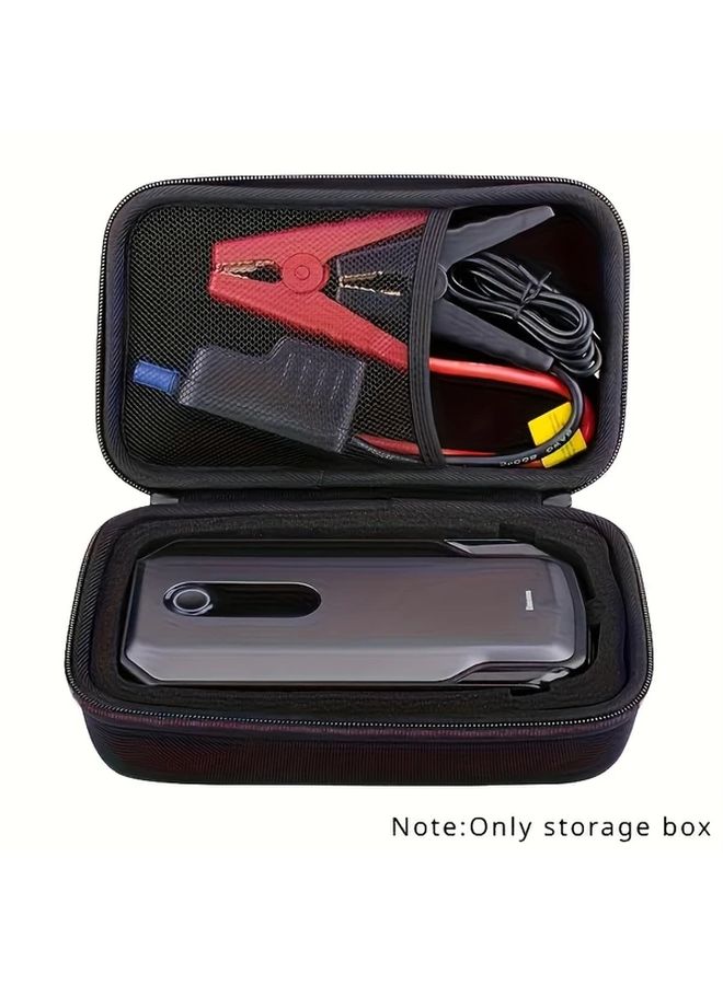Durable EVA Car Starter Case Shockproof Waterproof Storage Box For Air Pump Jump Starter 1pc - Image 4