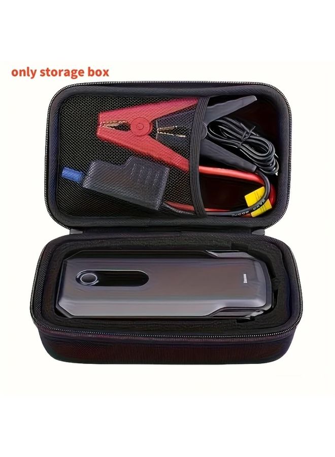 Durable EVA Car Starter Case Shockproof Waterproof Storage Box For Air Pump Jump Starter 1pc - Image 2