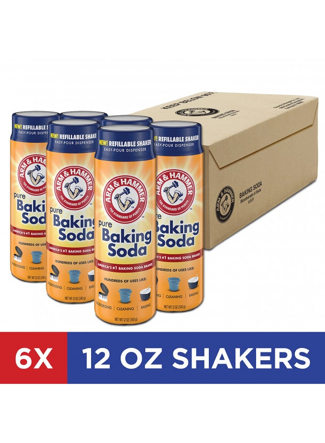 Arm & Hammer Arm & Hammer Baking Soda Shaker, 12 Oz (Pack of 6) 