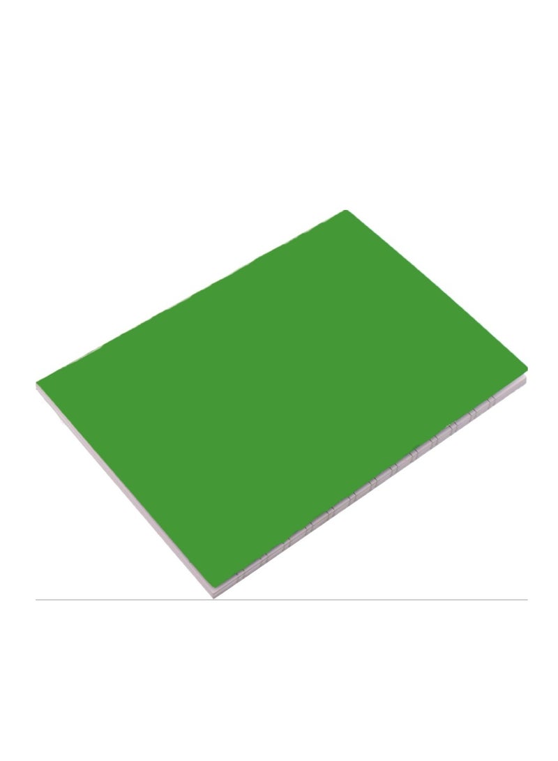 El Maayergy Lined A5 Arabic Notebook, 80 Sheets, 58 Grams, 22.5*16 CM, Suitable For Any Setting, From Office To School - Green  - Image 1