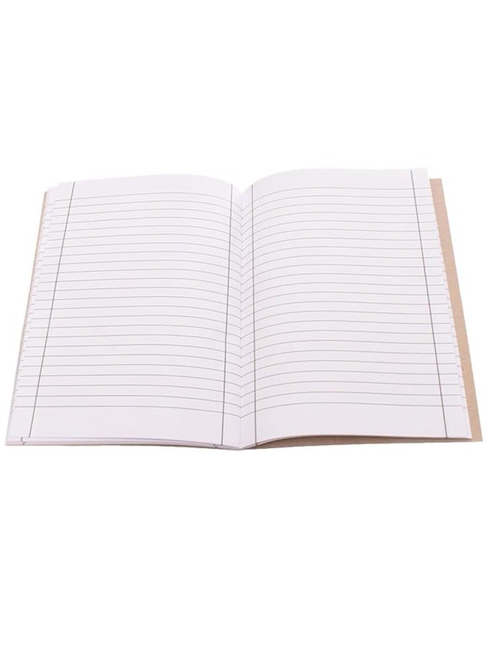 El Maayergy Lined A5 Arabic Notebook, 80 Sheets, 58 Grams, 22.5*16 CM, Suitable For Any Setting, From Office To School - Green  - Image 2