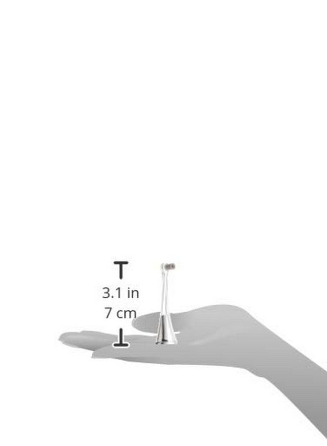 سوبر سمايل رأس تلميع بديل Zina45 لفرشاة الأسنان Sonic Pulse يوفر تلميعًا ولمعانًا احترافيًا لتبييض الأسنان في المنزل (فضي) - Image 5