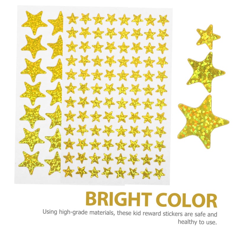 Pentagram Stickers 30 Sheets Classroom Reward Decals For Teachers Students Craft Scrapbooking - Image 4