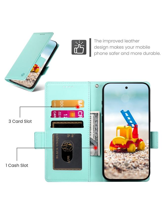 S-TOP Case For Google Pixel 9 Pro Side Buckle Magnetic Frosted Leather Phone Case - Image 4