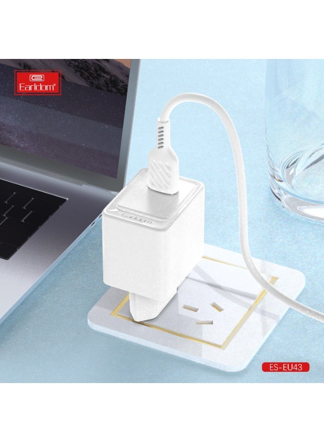 Earldom Charger 12w With Cable Micro usb ES-EU43 - Image 4