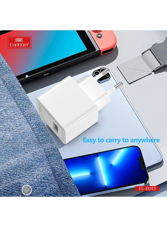 Earldom Charger 12w With Cable Micro usb ES-EU43 - Image 2