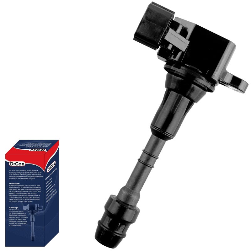 DrCax OEM Ignition Coil Compatible with Nissan Altima Frontier Maxima Murano NV1500 NV2500 Pathfinder Quest Xterra Infiniti I35 QX4 UF349 C1406 V6 35L 40L Engines 1 Pack - Image 2