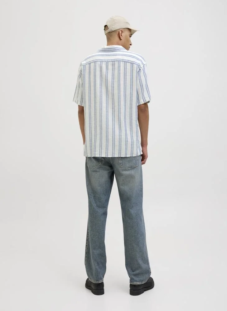 JACK & JONES Jjeenzo Striped Regular Fit Shirt