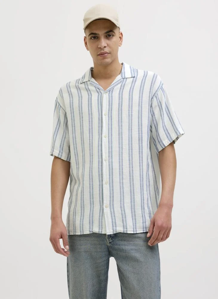 JACK & JONES Jjeenzo Striped Regular Fit Shirt