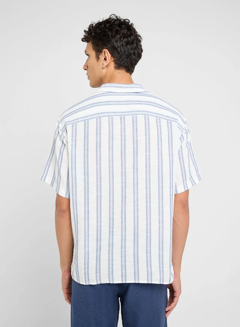 JACK & JONES Stripe Regular Fit Shirt